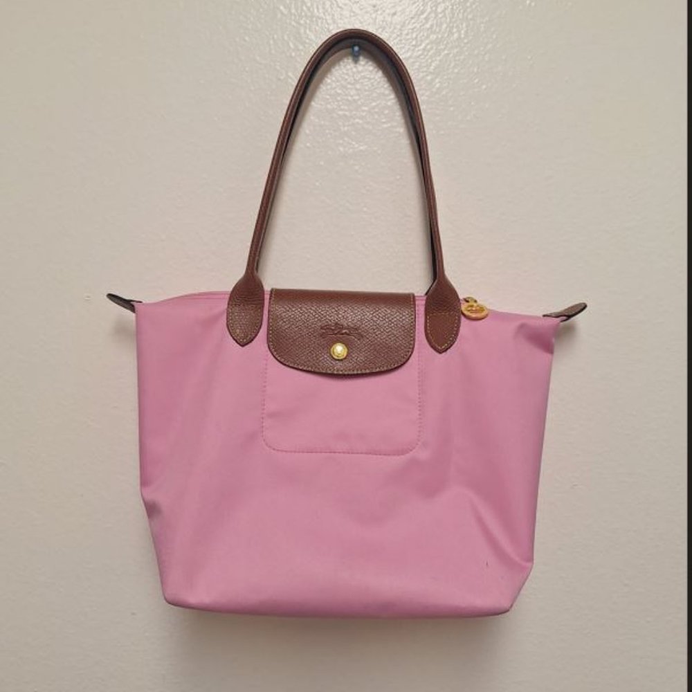 Longchamp Le Pliage Original Medium Nylon Shoulder Tote, Light Pink